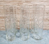 Set of 6 Libbey Nude Glasses