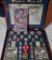 WWII Coinage and Memorabilia Collection in Fitted Wooden Box Display