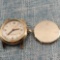 Vintage 14K Yellow Gold Crawford 17 Jewel Unisex Nurses 29mm X 35mm Wrist Watch