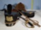 2 Military Cadet Hats, Model 1902 Officer's Sword and More
