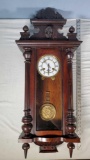 Antique 19th C. JUNGHANS German Vienna Regulator Walnut Wall Clock Germany