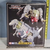 Transformers Masterpiece MP2.0 Reximus Prime Dinobot Commander Oversized Grimlock in Box