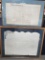 2 Framed Antique Indentures