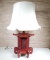 Wood Pagoda Base Lamp