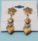 2 Pair of 14k Gold Earrings