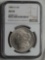 NGC AU 50 1886-O Morgan Silver Dollar