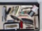 Tray Lot of Advertising and Collector Pocket Knives
