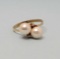 Vintage 14k Gold Pearl Ring