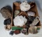 Tray Lot of Fine Mineral and Crystal Specimens