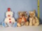 3 Steiff Limited Edition and Specialty Teddy Bears All With Ear Buttons and Tags