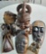 Lot Of Hand Carved African Sculptures