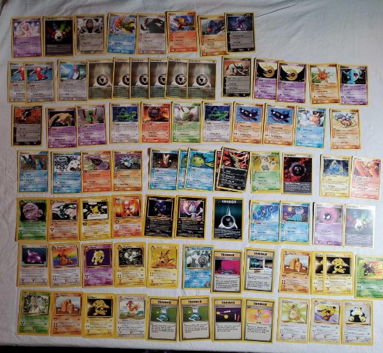 80 Rare Pokemon/ Pokemon Cards 1999-2006