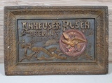 Great Vintage Anheuser Busch Beer Chalk Sign