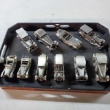 Lot Of 10 Danbury Mint Pewter Classic Cars Of The World