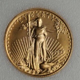 1995 $5 Gold American Eagle 1/10 oz Gold Brilliant Uncirculated Bullion Coin