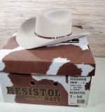 New Resistol George Strait Hat in Box