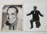 2 Al Jolson Signed Photographs