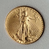 1997 $5 Gold American Eagle 1/10 oz Gold Brilliant Uncirculated Bullion Coin