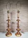 Pair of Hollywood Regency Style Lamps