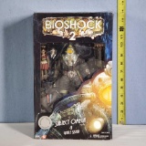 Bioshock 2 Subject Omega & Little Sister Action Figures w/ Bunny Slicer Mask