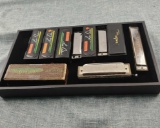 Lot Of 10 Harmonicas