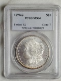 PCGS MS64 1879-S Morgan Silver Dollar