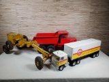 3 Diecast Trucks & Equipment