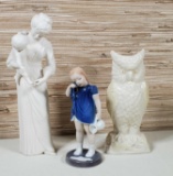 3 Porcelain Figurines