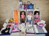 Collection of American Girl Dolls & Accessories