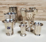 Sterling Silver & Chrome Barware