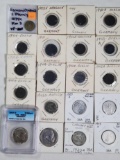 20 German Coins Including graded Silver