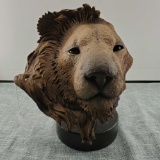 Rick Cain (20/21st century Florida Artist) Limited Edition Taking The Lead Lion Sculpture