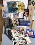 Lot Of Frank Sinatra Memorabilia Books, Photos, Vinyl Record Albums, Etc.