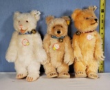 3 Steiff Replica and Limited Edition Replica Series Teddy Baby Bears