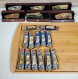 Collection of Franklin Mint Novelty Folding Knives