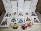 13 Bradford Editions Disney Princess Bells