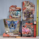 4 Transformers Action Figures in Original Boxes, 2010-2017