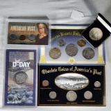 US Silver Eagle and Collector Gift Display Coin Sets