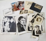 Large Collection of Movie Star and Entertainer Autographs