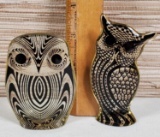 2 Mid Century Abraham Palatnik Owls