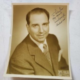 Enrico Caruso Jr Signed 8 X 10 Photograph