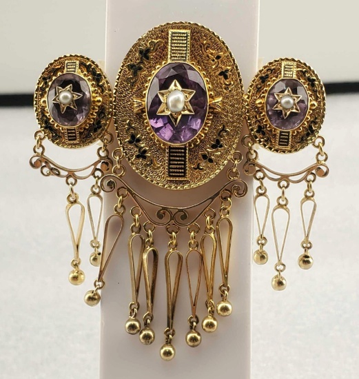 Sold at Auction: Beautiful Antique Victorian Ladies Chatelaine