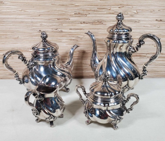 Beautiful Sterling Silver Tea Service