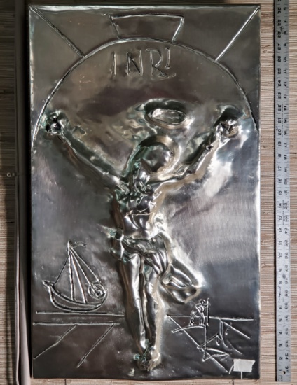 Salvador Dali Christ of St. John of The Cross (Limited Silver Edition 106/125), 1979