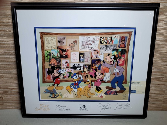 1998 "Fab Five Story Session" Limited Ed. Disney Sericel