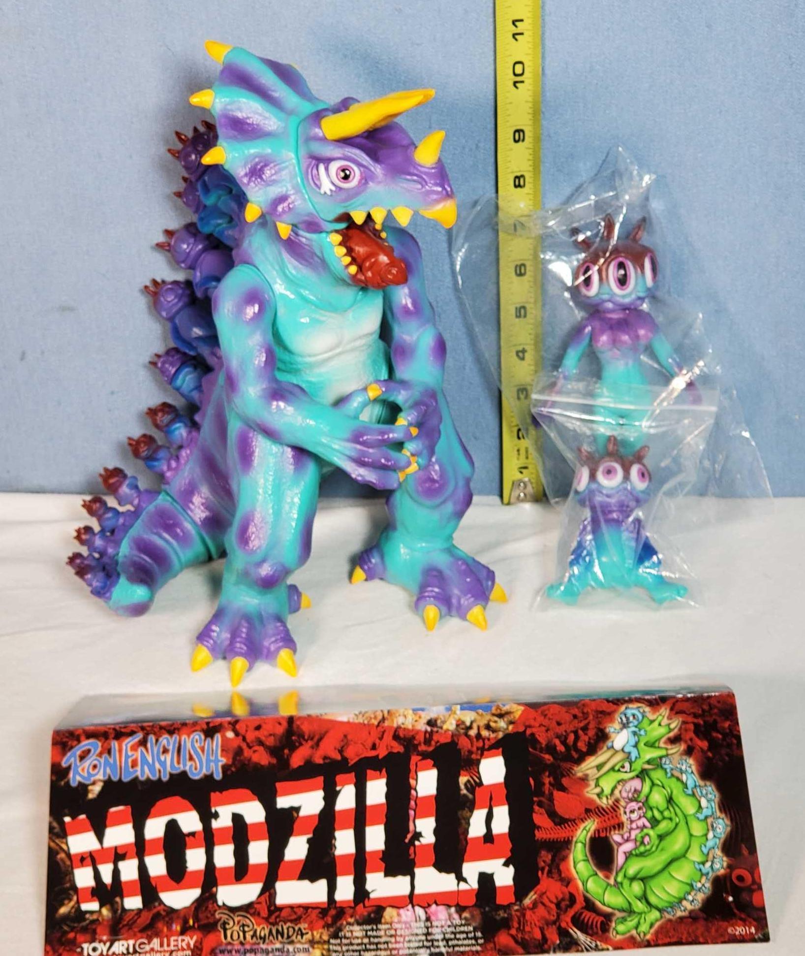 Ron English Modzilla, Bunny and Rabbit Blues | Proxibid