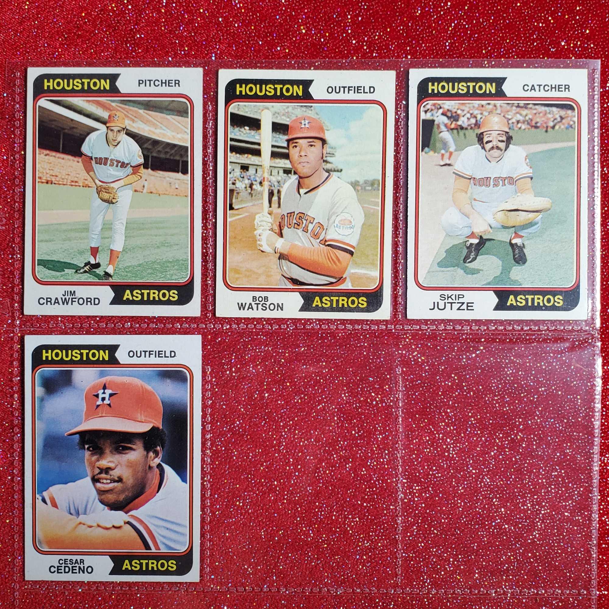  1974 Topps # 634 Braves Leaders Eddie Mathews/Jim