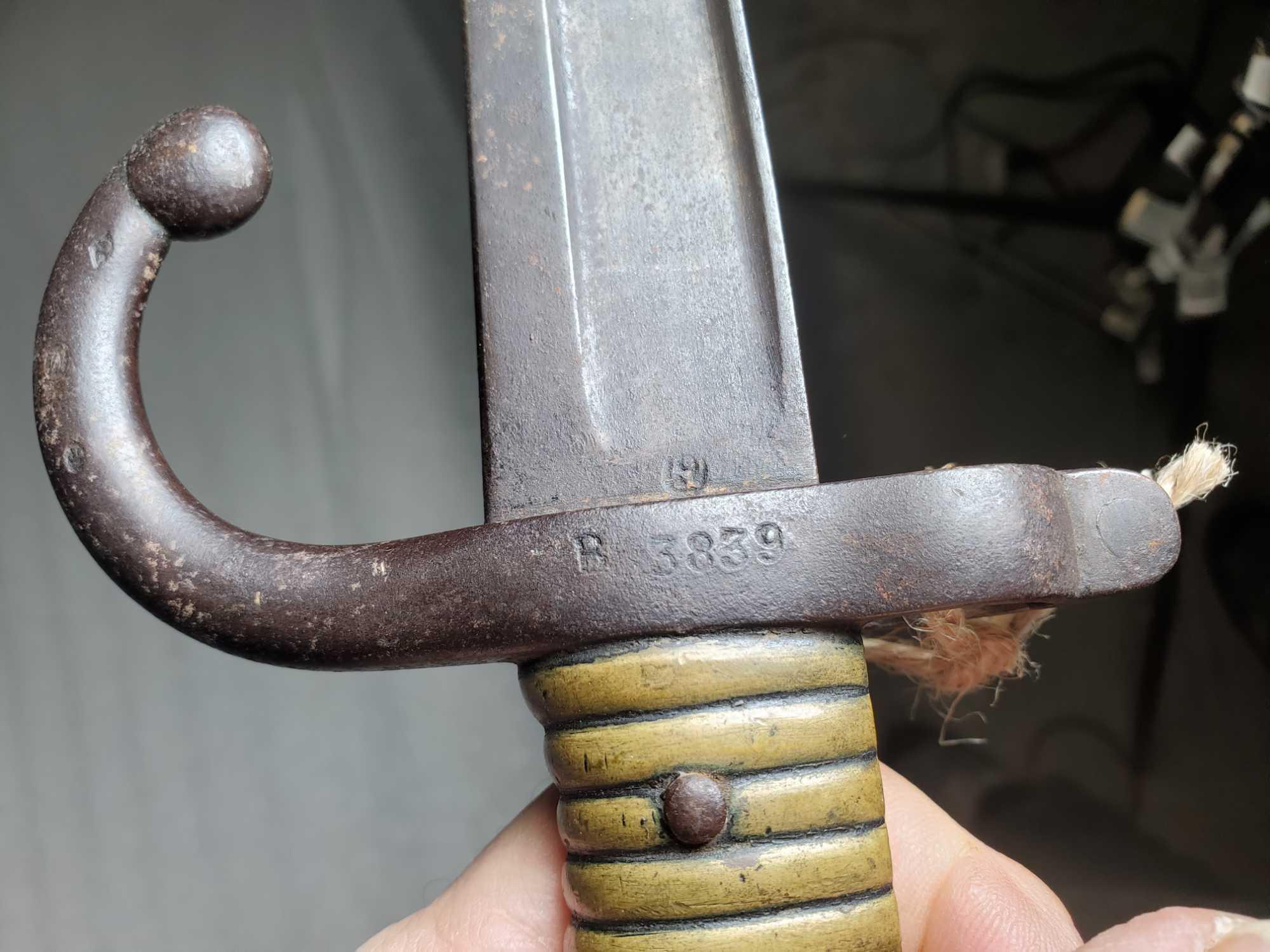 French Chassepot Bayonet 1874 or 1876 | Proxibid