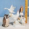 Lot Of 4 Porcelain Bird Figures