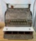 1913 National Cash Register Co. Nickel Plated Model 333 Dolphin Pattern.